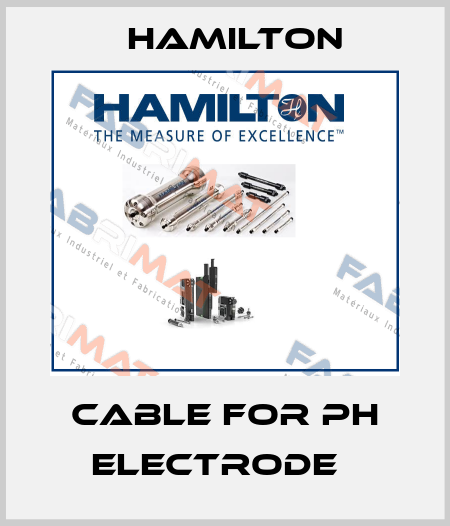 Cable For Ph Electrode   Hamilton