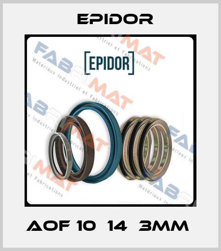 AOF 10х14х3mm  Epidor