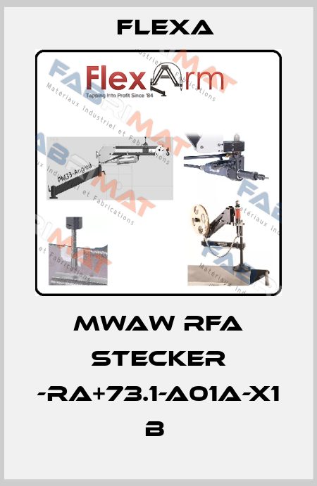MWAW RFA Stecker -RA+73.1-A01A-X1 B  Flexa