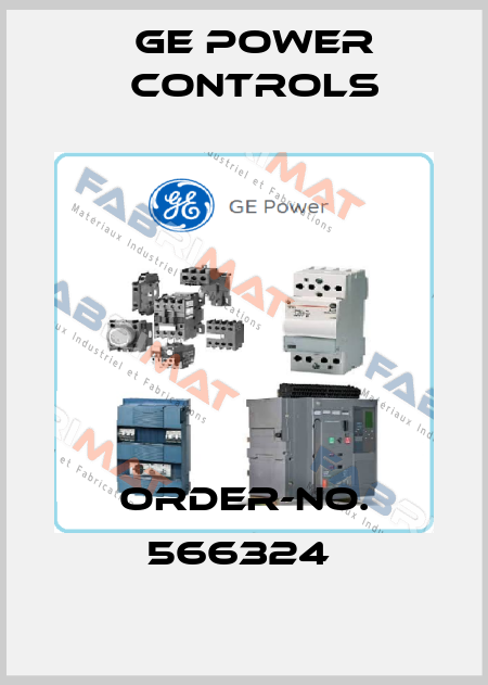 Order-no. 566324  GE Power Controls
