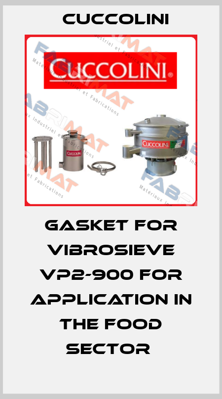 Gasket for vibrosieve VP2-900 For Application In The Food Sector  Cuccolini