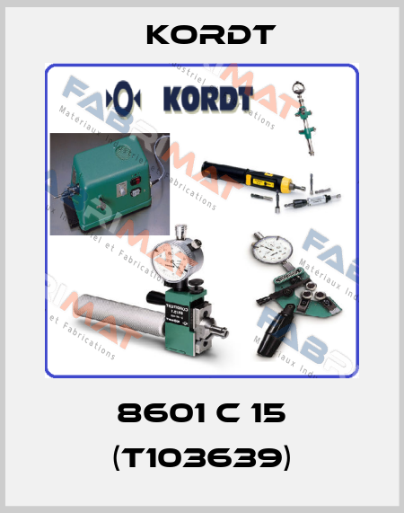 8601 C 15 (T103639) Kordt