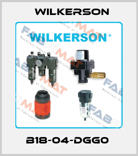 B18-04-DGG0  Wilkerson