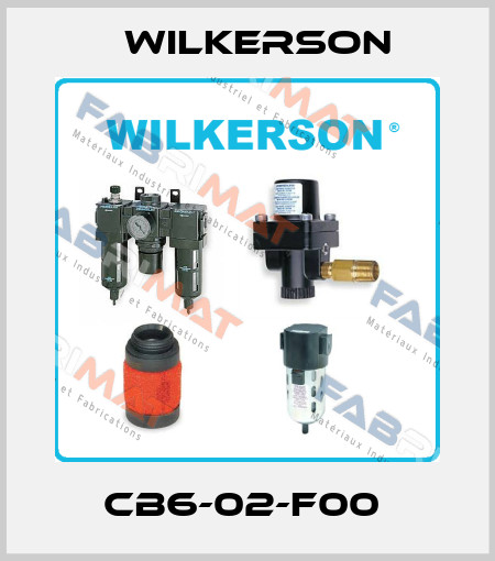 CB6-02-F00  Wilkerson