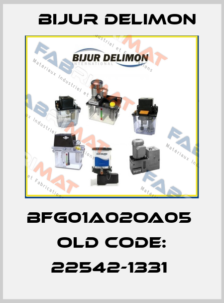 BFG01A02OA05  OLD CODE: 22542-1331  Bijur Delimon