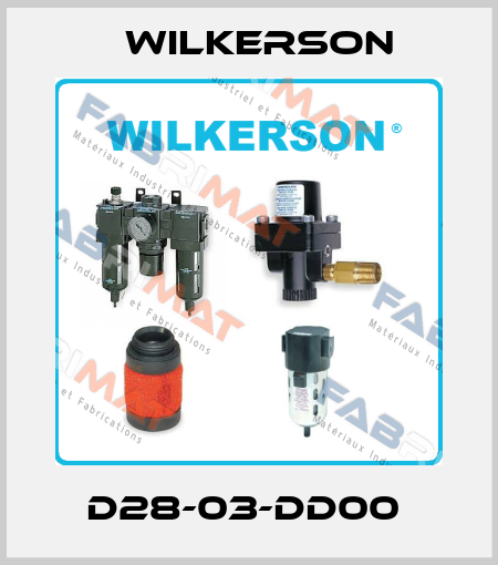 D28-03-DD00  Wilkerson