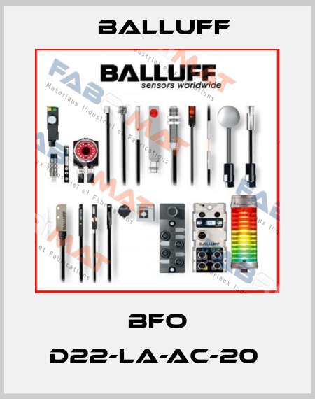 BFO D22-LA-AC-20  Balluff