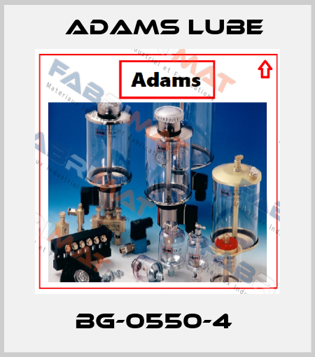 BG-0550-4  Adams Lube