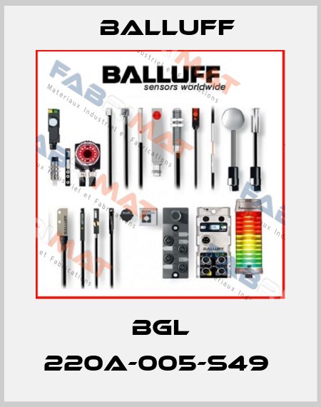 BGL 220A-005-S49  Balluff