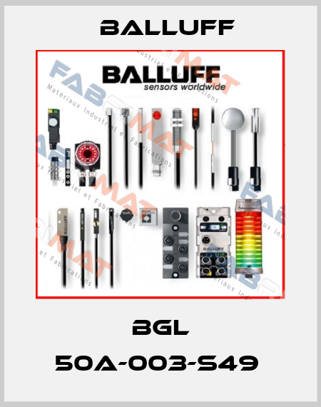 BGL 50A-003-S49  Balluff