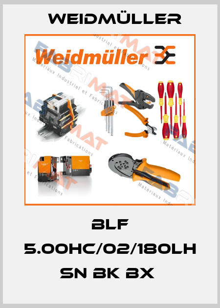 BLF 5.00HC/02/180LH SN BK BX  Weidmüller