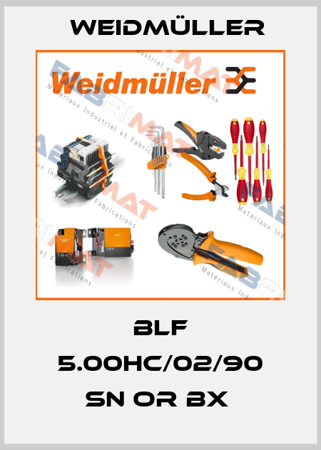 BLF 5.00HC/02/90 SN OR BX  Weidmüller