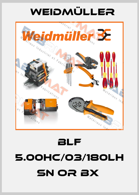 BLF 5.00HC/03/180LH SN OR BX  Weidmüller