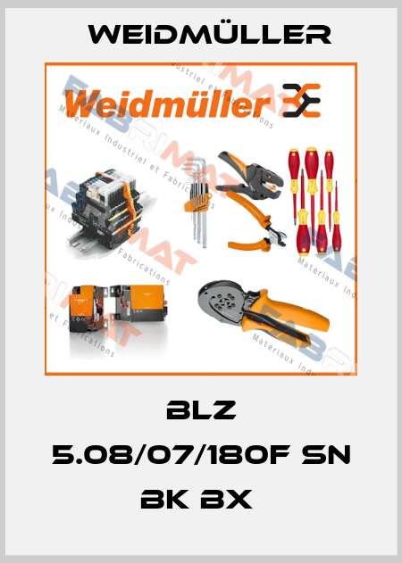 BLZ 5.08/07/180F SN BK BX  Weidmüller