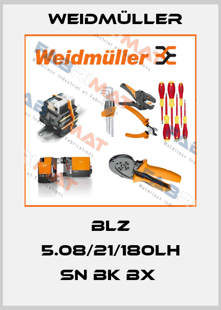 BLZ 5.08/21/180LH SN BK BX  Weidmüller