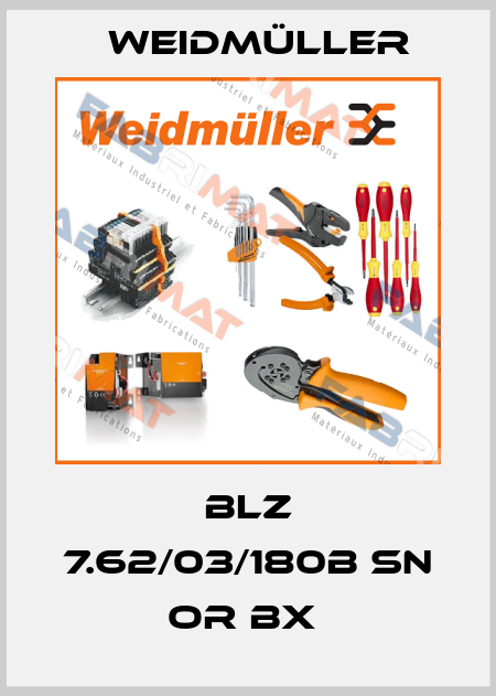 BLZ 7.62/03/180B SN OR BX  Weidmüller