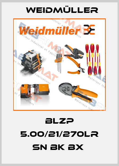 BLZP 5.00/21/270LR SN BK BX  Weidmüller