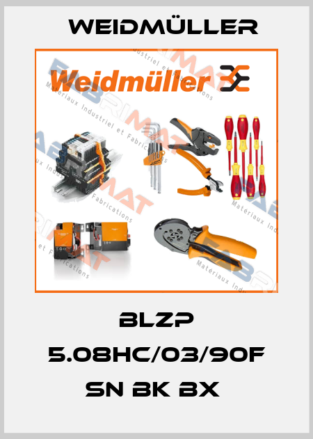 BLZP 5.08HC/03/90F SN BK BX  Weidmüller