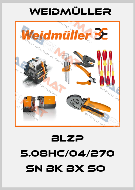 BLZP 5.08HC/04/270 SN BK BX SO  Weidmüller