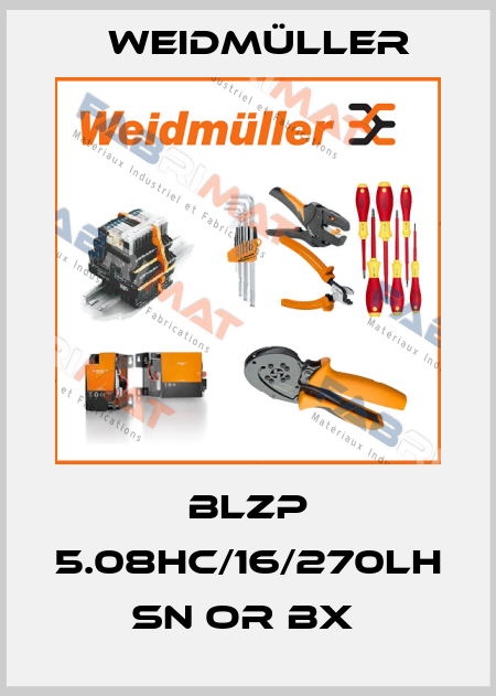BLZP 5.08HC/16/270LH SN OR BX  Weidmüller