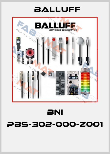 BNI PBS-302-000-Z001  Balluff
