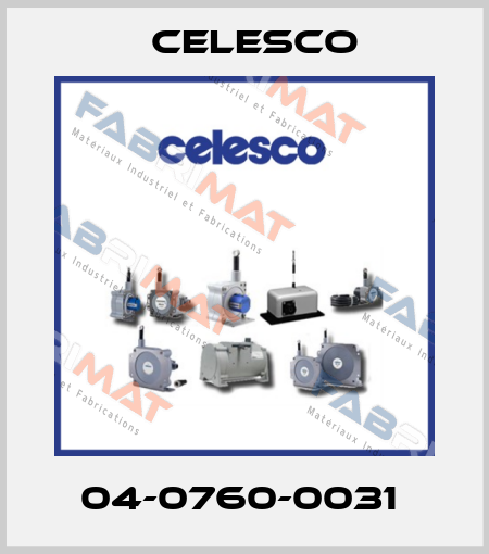 04-0760-0031  Celesco