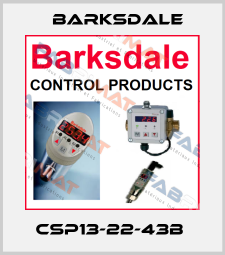 CSP13-22-43B  Barksdale
