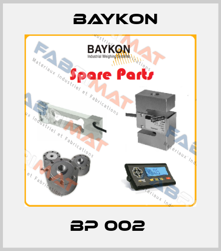 BP 002  Baykon