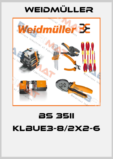 BS 35II KLBUE3-8/2X2-6  Weidmüller