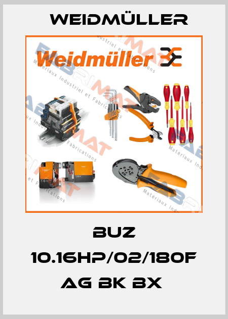 BUZ 10.16HP/02/180F AG BK BX  Weidmüller