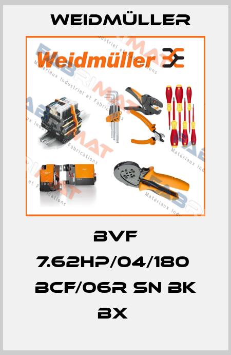 BVF 7.62HP/04/180  BCF/06R SN BK BX  Weidmüller
