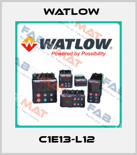 C1E13-L12  Watlow