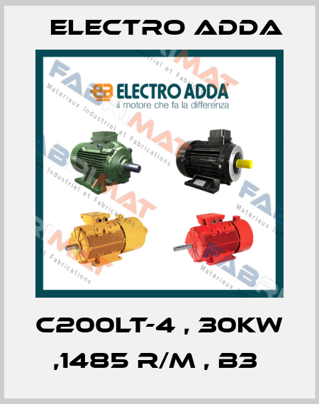 C200LT-4 , 30KW ,1485 R/M , B3  Electro Adda