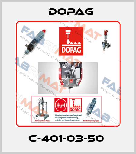 C-401-03-50  Dopag