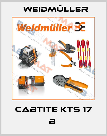 CABTITE KTS 17 B  Weidmüller