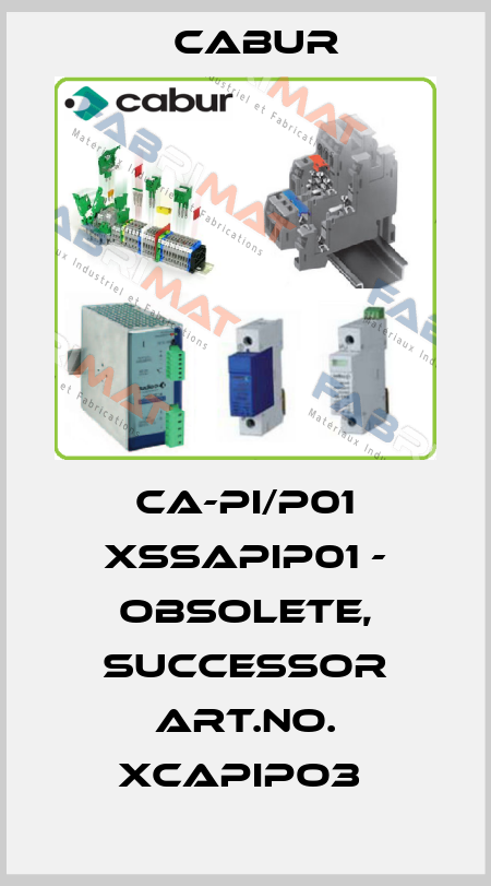 CA-PI/P01 XSSAPIP01 - OBSOLETE, SUCCESSOR ART.NO. XCAPIPO3  Cabur