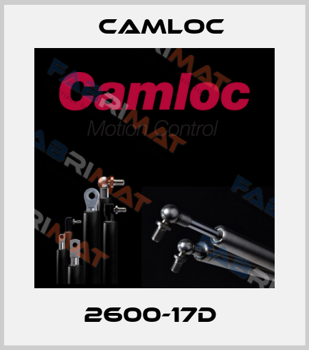 2600-17D  Camloc
