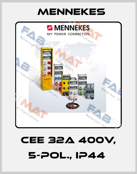 CEE 32A 400V, 5-POL., IP44  Mennekes
