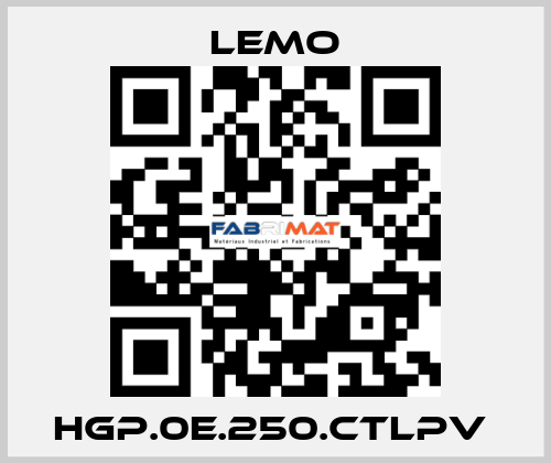 HGP.0E.250.CTLPV  Lemo