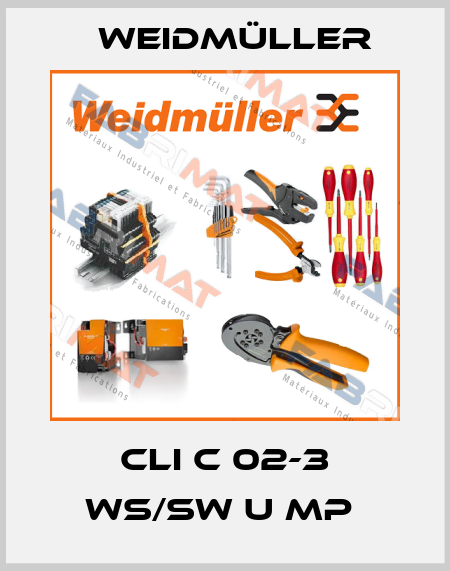 CLI C 02-3 WS/SW U MP  Weidmüller