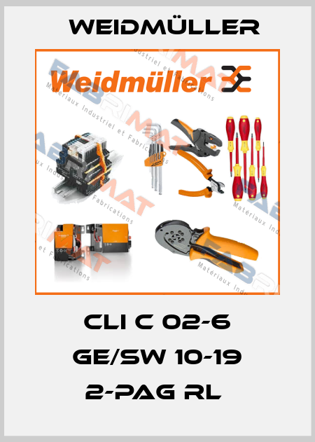 CLI C 02-6 GE/SW 10-19 2-PAG RL  Weidmüller