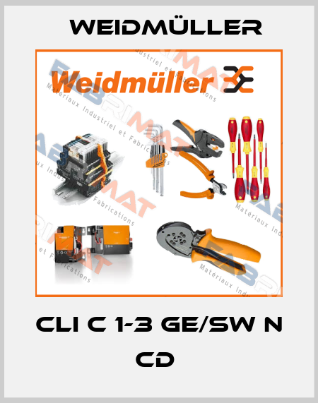 CLI C 1-3 GE/SW N CD  Weidmüller