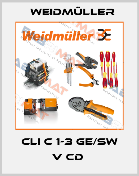 CLI C 1-3 GE/SW V CD  Weidmüller