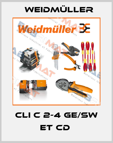 CLI C 2-4 GE/SW ET CD  Weidmüller
