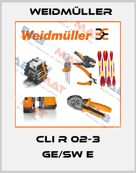 CLI R 02-3 GE/SW E Weidmüller