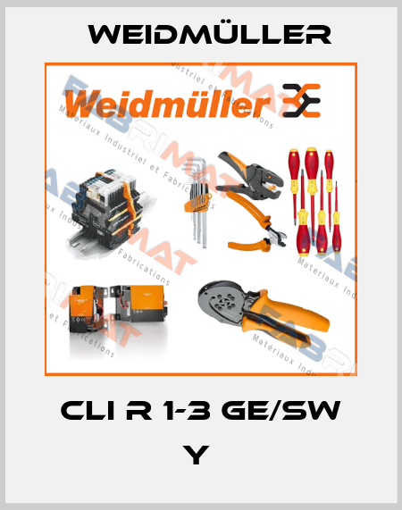 CLI R 1-3 GE/SW Y  Weidmüller
