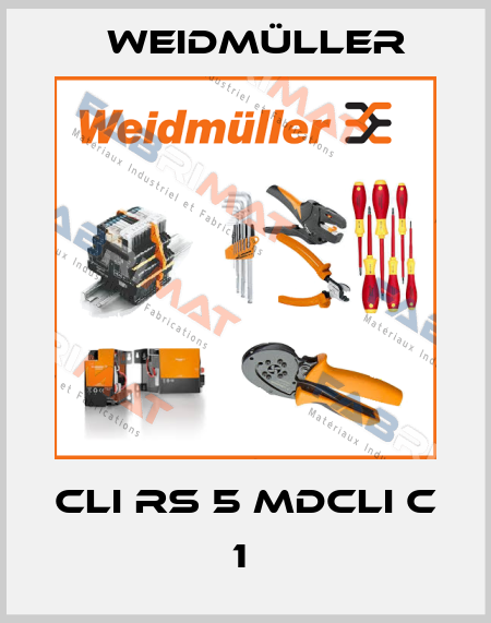 CLI RS 5 MDCLI C 1  Weidmüller