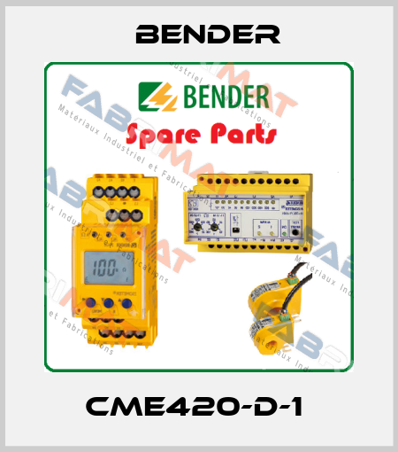 CME420-D-1  Bender