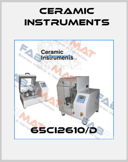 65CI2610/D Ceramic Instruments