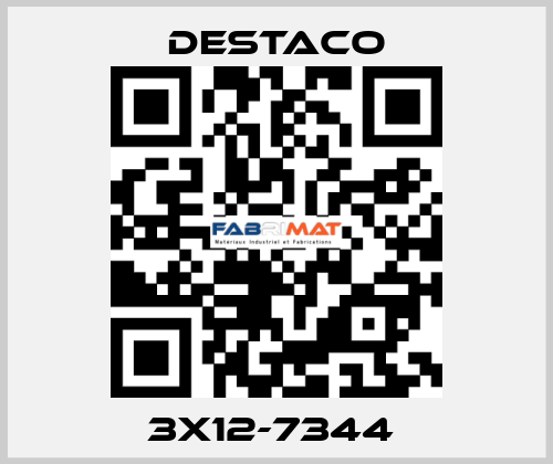 3X12-7344  Destaco